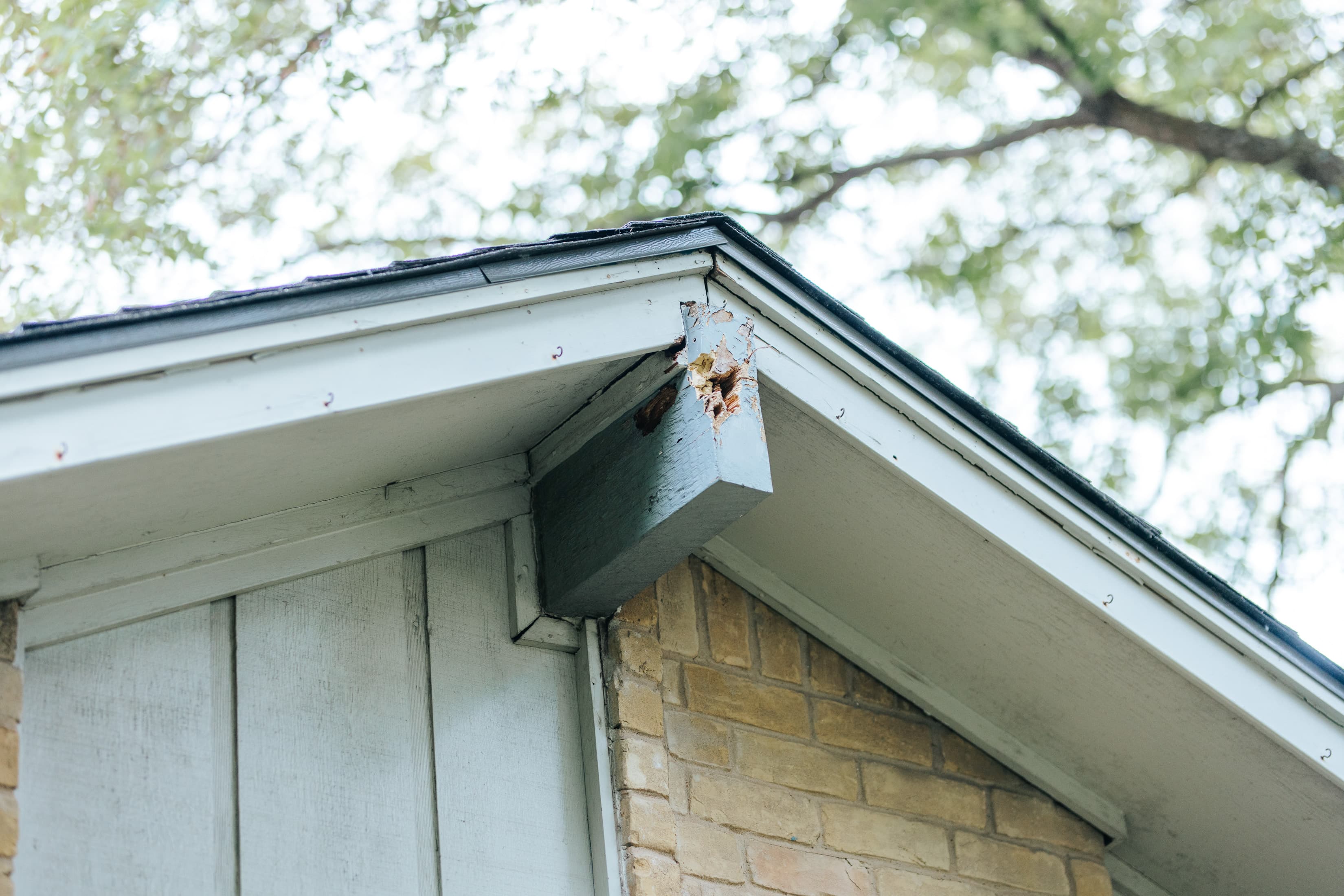 Soffit & Fascia Restoration - Before